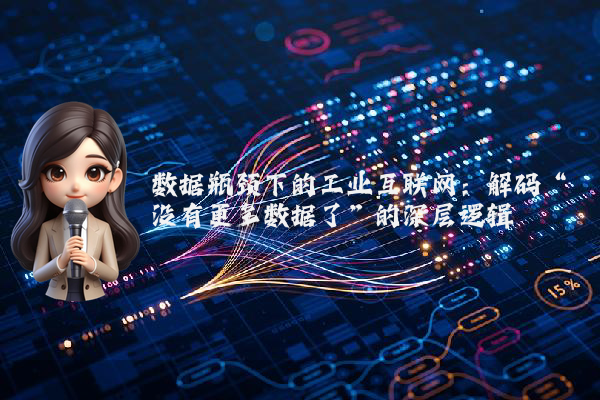 数据瓶颈下的工业互联网：解码“没有更多数据了”的深层逻辑